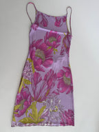 Gianfranco Ferré purple dress 90s
