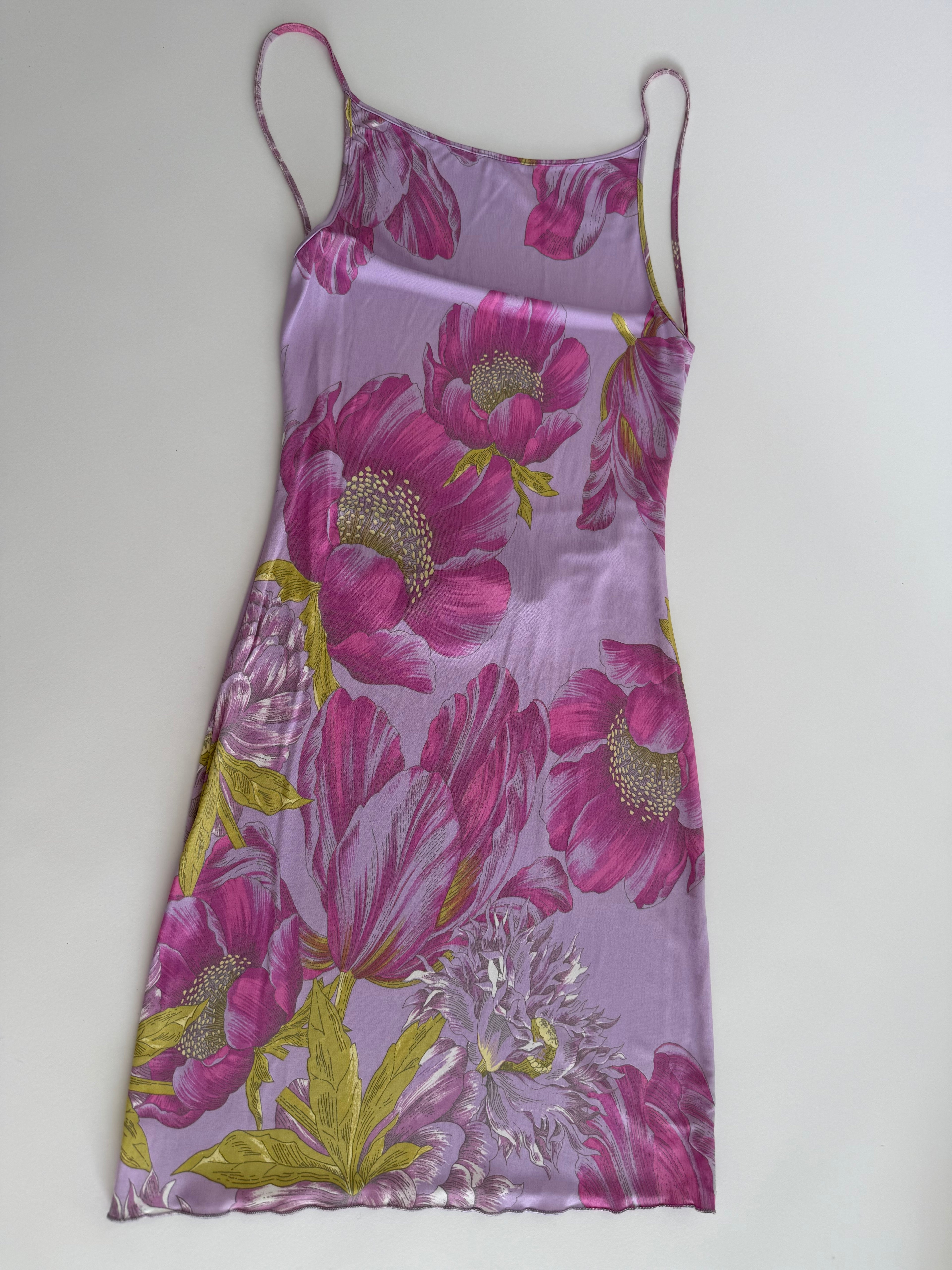 Gianfranco Ferré purple dress 90s
