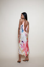 Roberto Cavalli S/S 2001 Runway silk dress