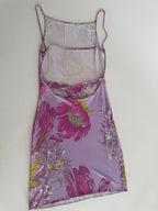 Gianfranco Ferré purple dress 90s
