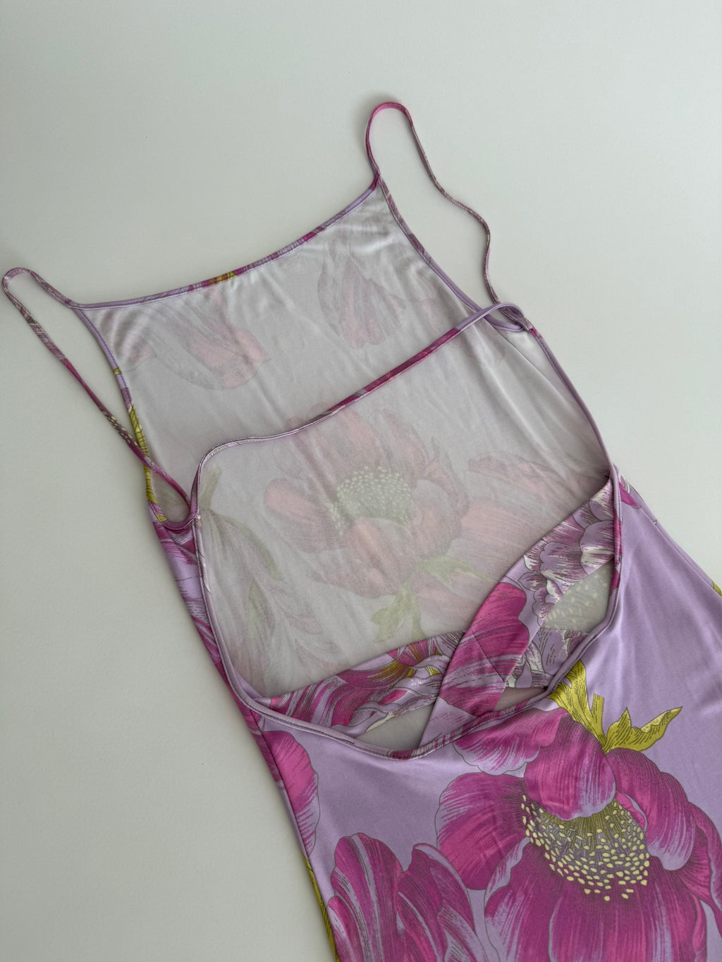 Gianfranco Ferré purple dress 90s