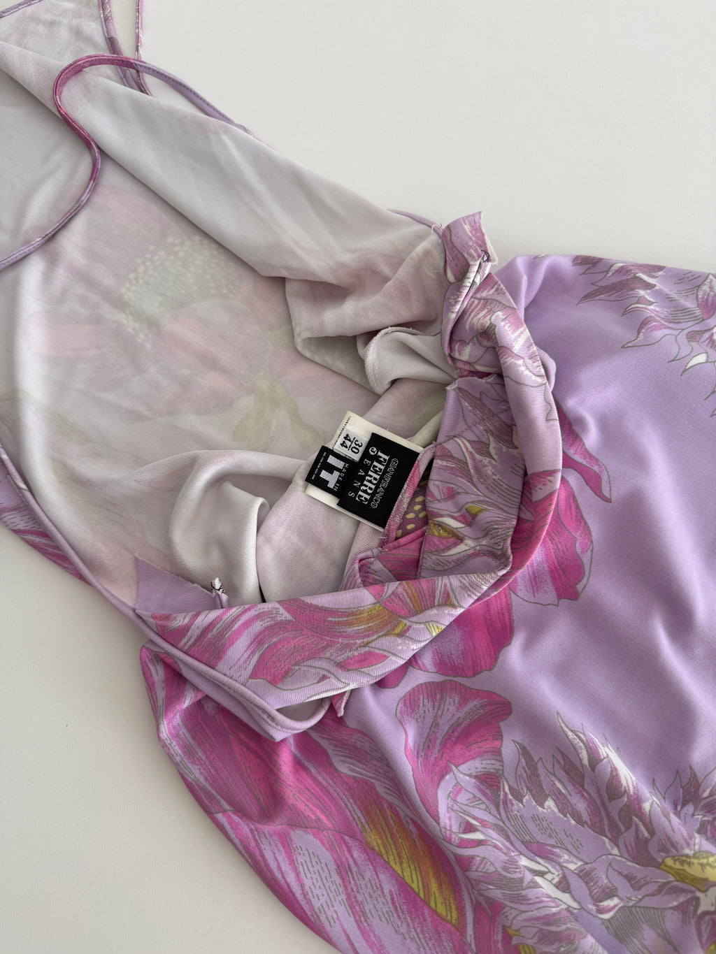 Gianfranco Ferré purple dress 90s