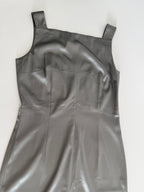 Dolce & Gabbana silver midi dress