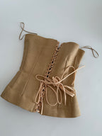 Dolce & Gabbana Spring Summer 2002 Runway Bustier & Silk Skirt