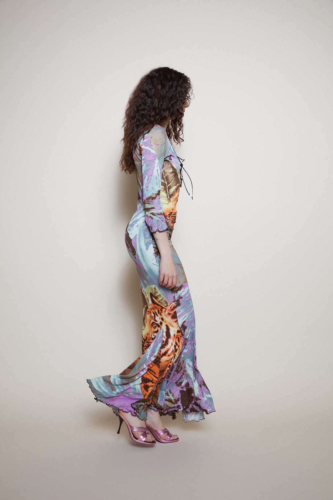 Roberto Cavalli 90s maxi dress