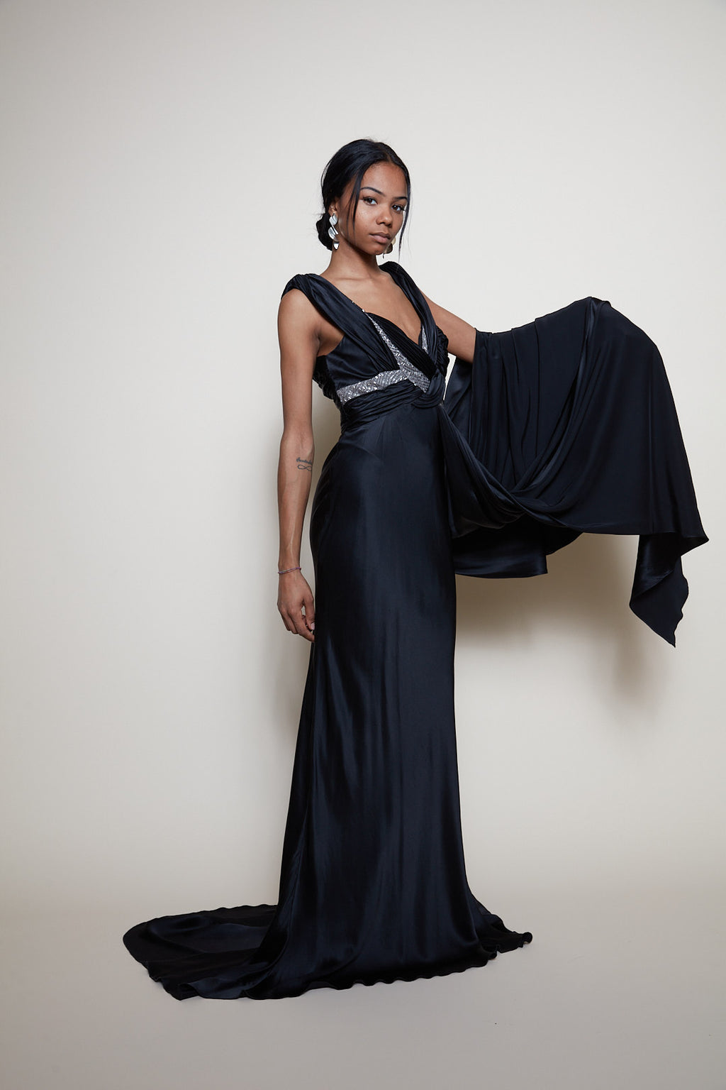 Dina Bar-El 90s maxi silk dress
