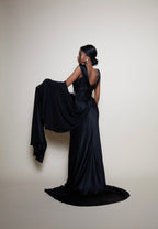 Dina Bar-El 90s maxi silk dress