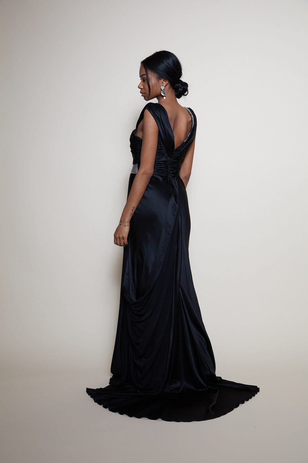 Dina Bar-El 90s maxi silk dress