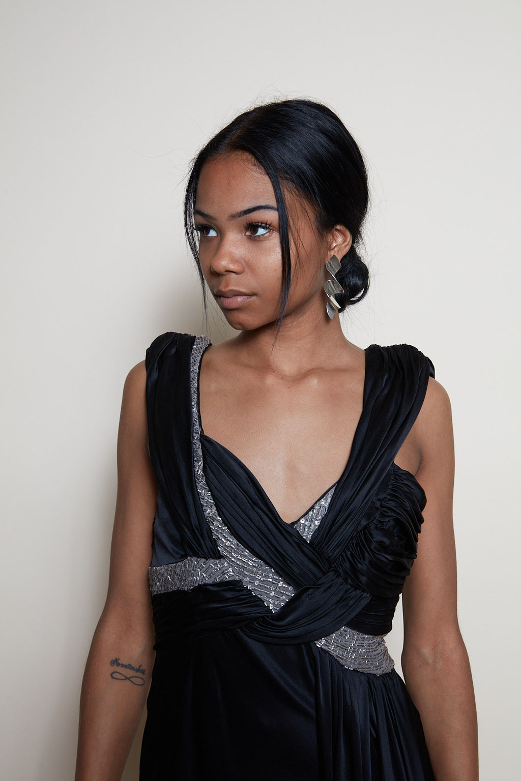 Dina Bar-El 90s maxi silk dress