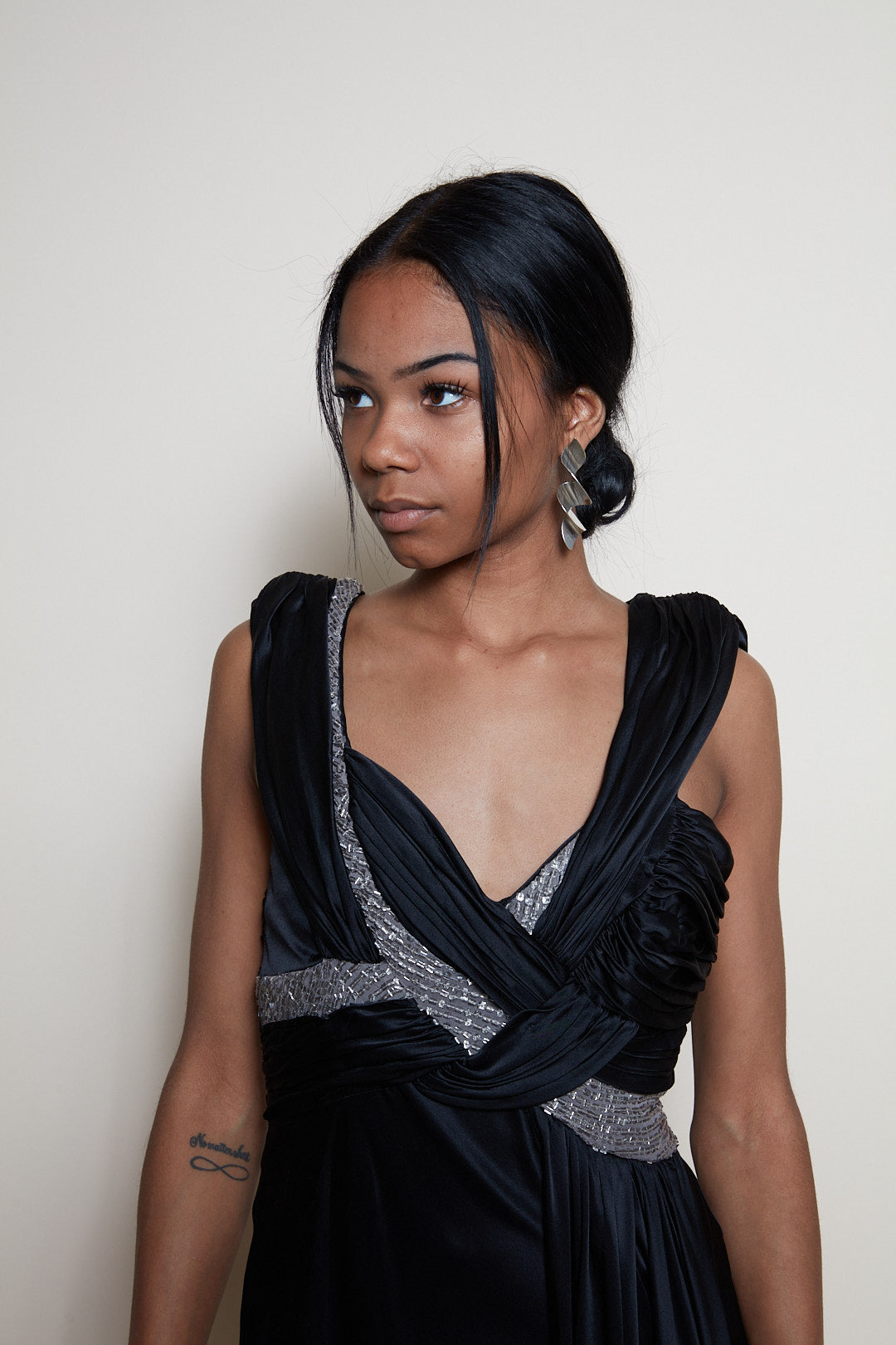 Dina Bar-El 90s maxi silk dress