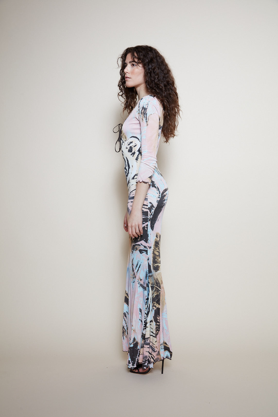 Roberto Cavalli 90s maxi dress