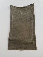 Ralph Lauren golden glass beads skirt