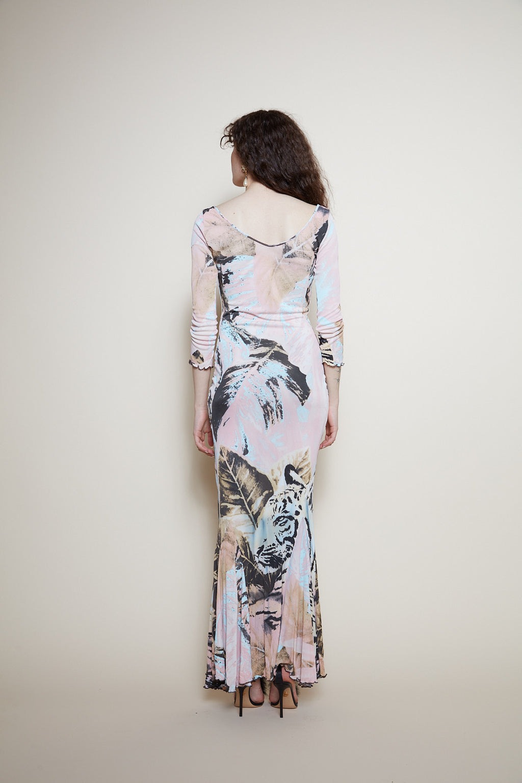 Roberto Cavalli 90s maxi dress