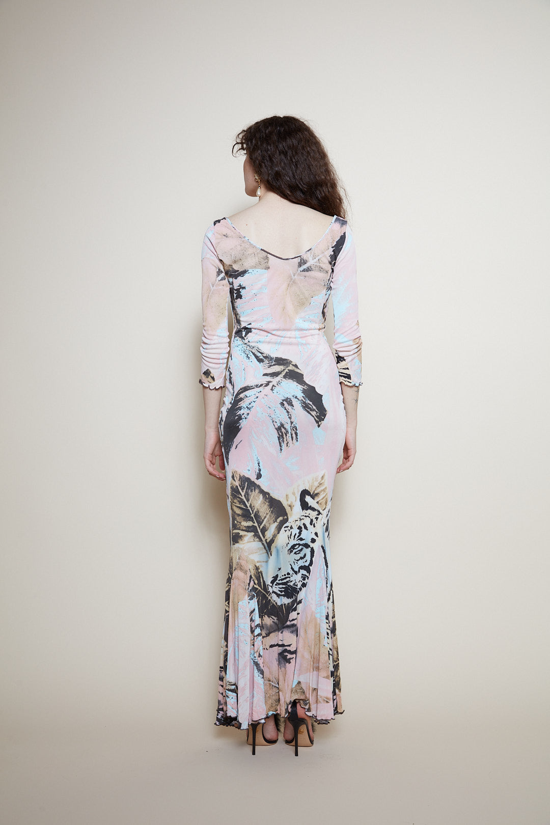 Roberto Cavalli 90s maxi dress