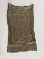 Ralph Lauren golden glass beads skirt