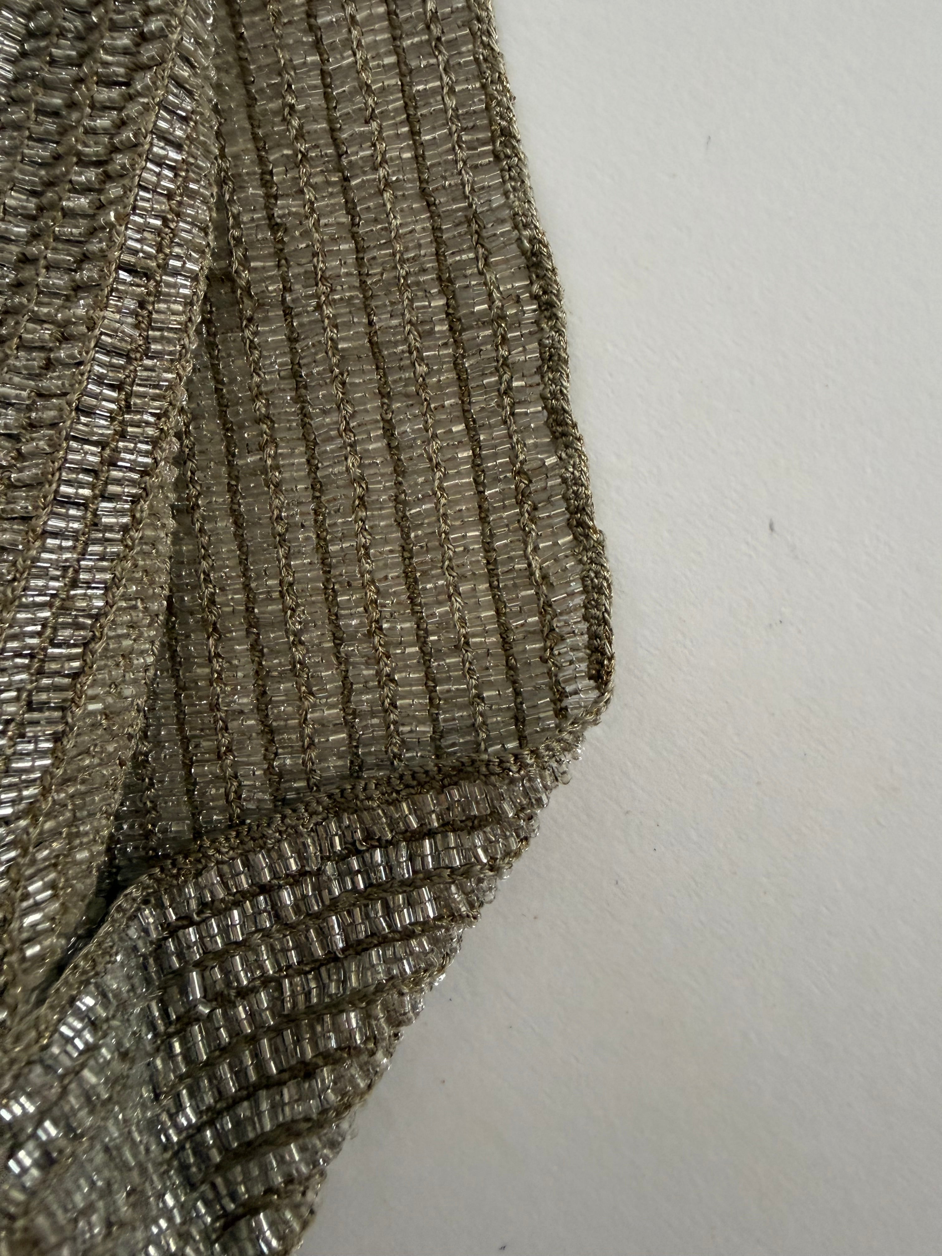 Ralph Lauren golden glass beads skirt