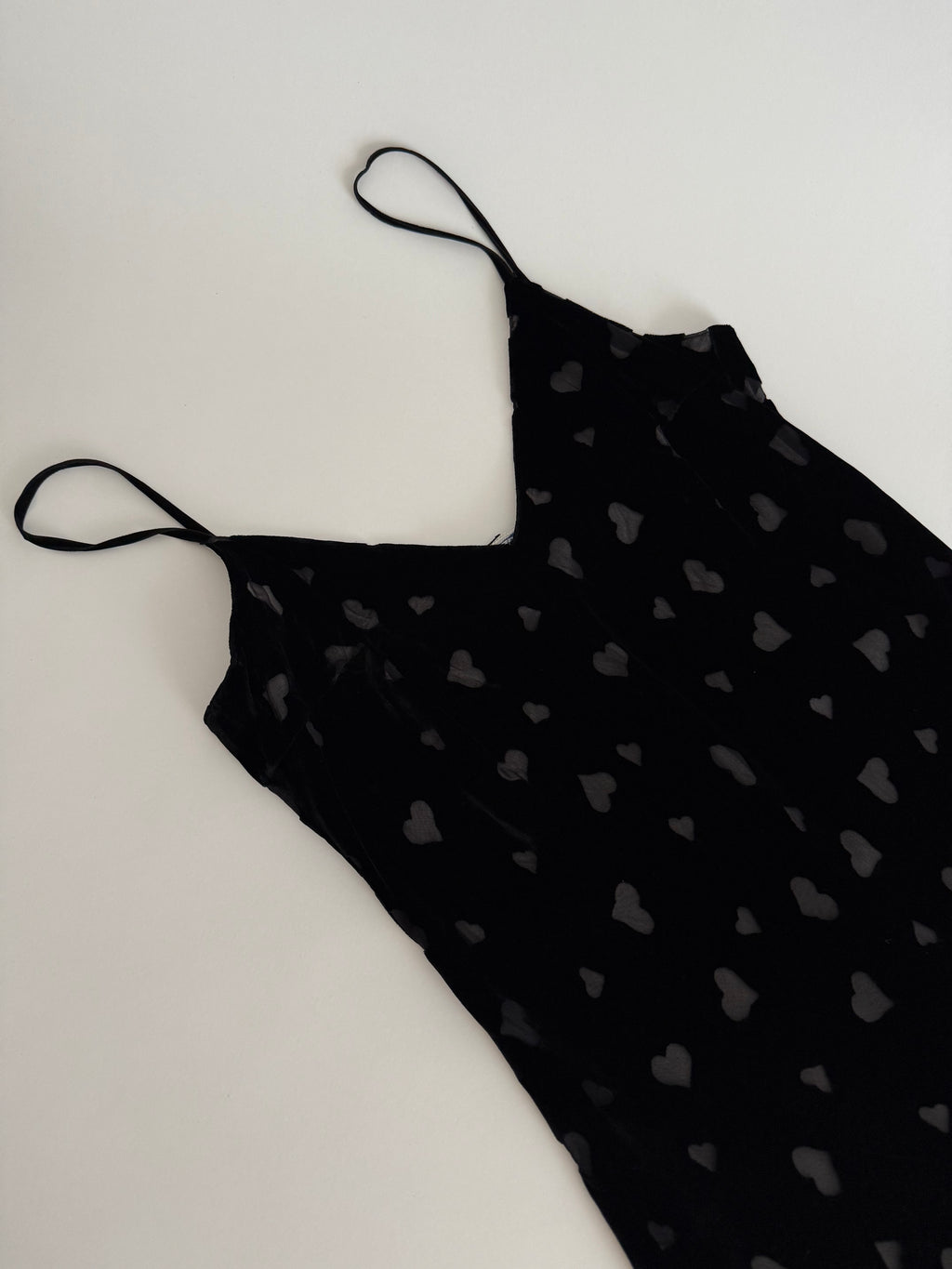 Blumarine velvet love heart dress