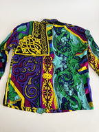 Gianni Versace men silk shirt 90s