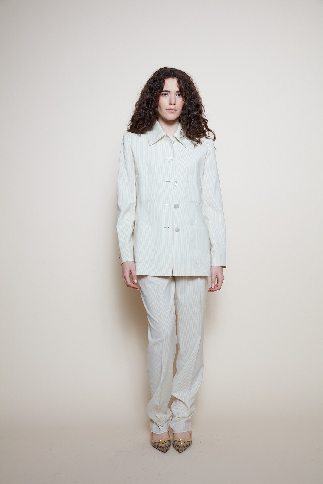 Yves Saint Laurent 80s suit