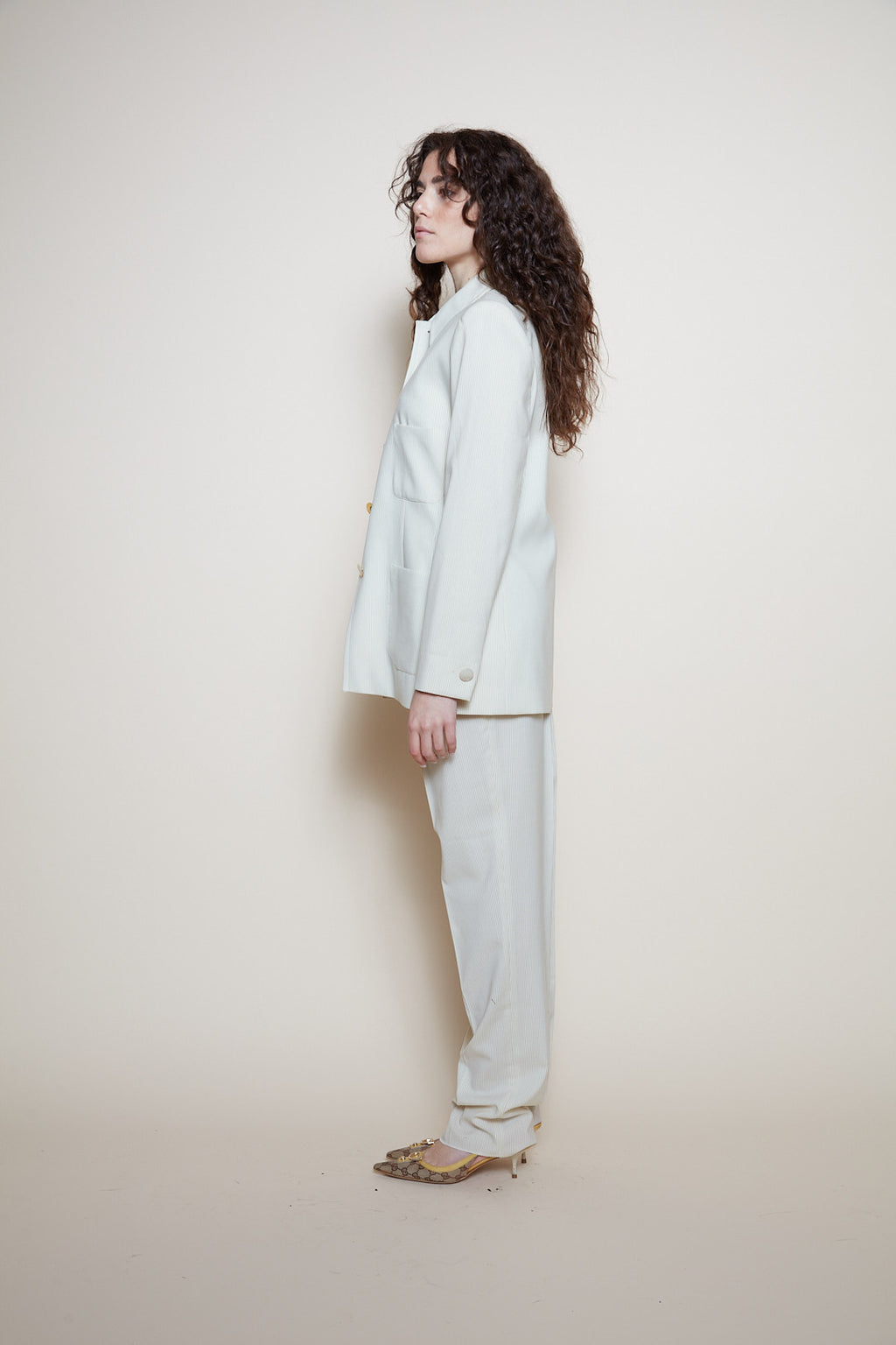 Yves Saint Laurent 80s suit