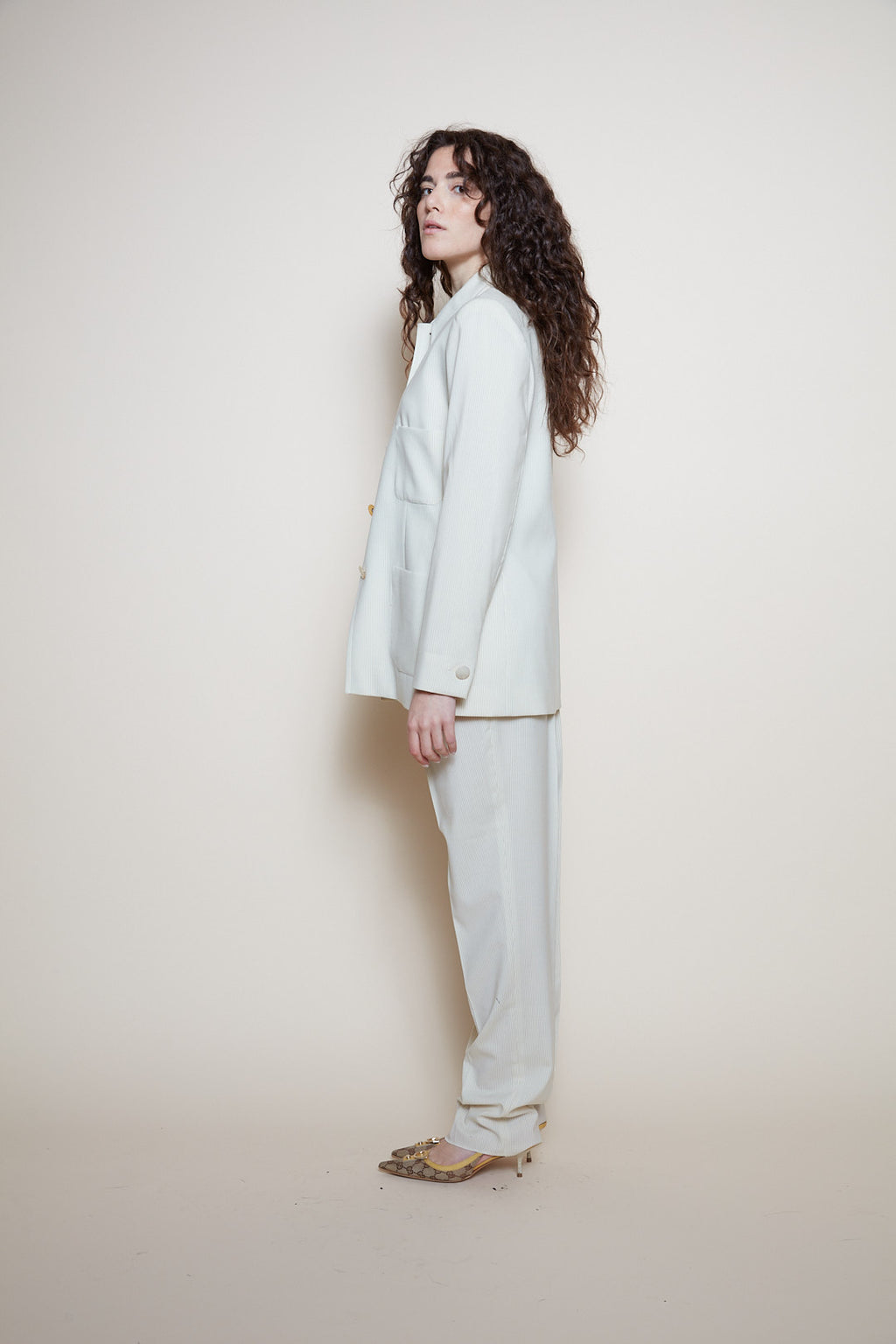 Yves Saint Laurent 80s suit