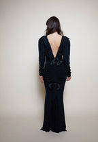 Nina Ricci Couture maxi dress