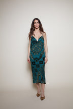 Roberto Cavalli F/W 2004 midi dress