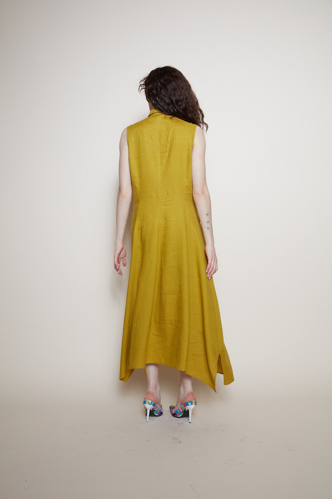 Kenzo maxi linen dress