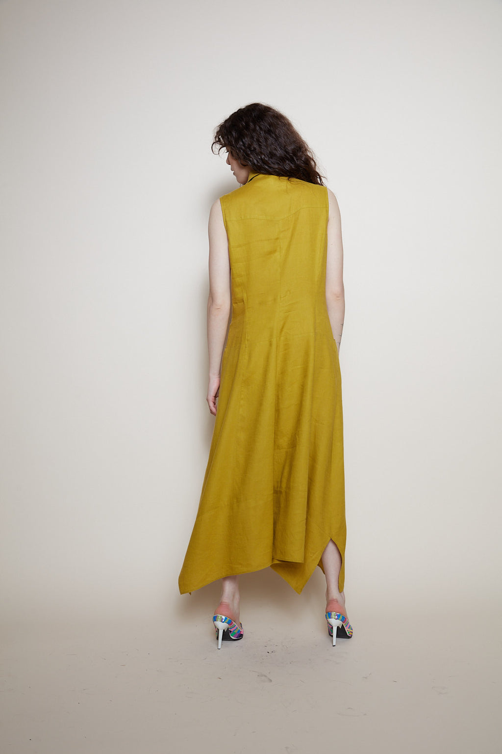 Kenzo maxi linen dress