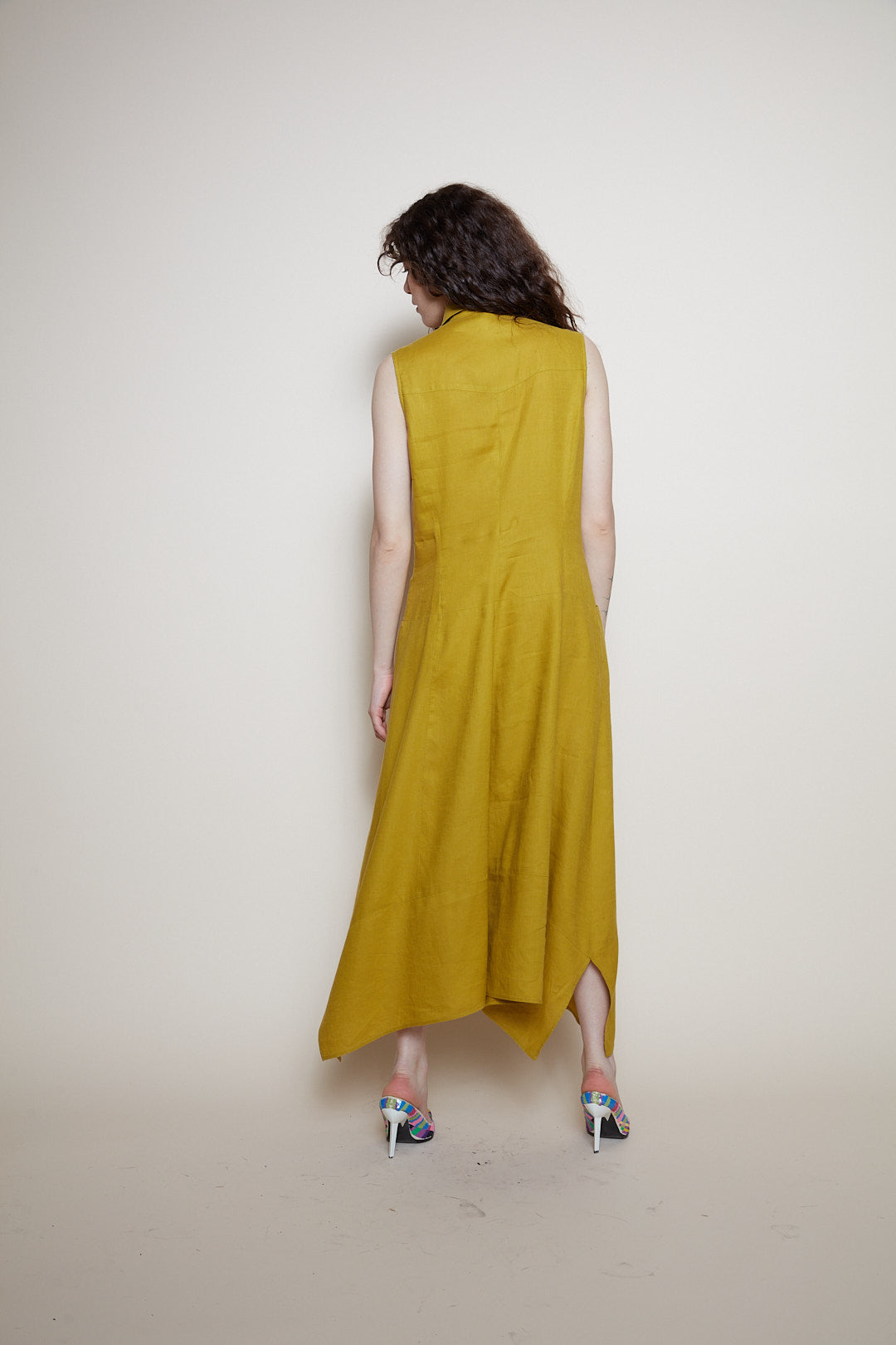 Kenzo maxi linen dress