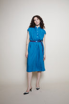 Pennyblack linen blue dress