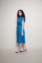 Pennyblack linen blue dress