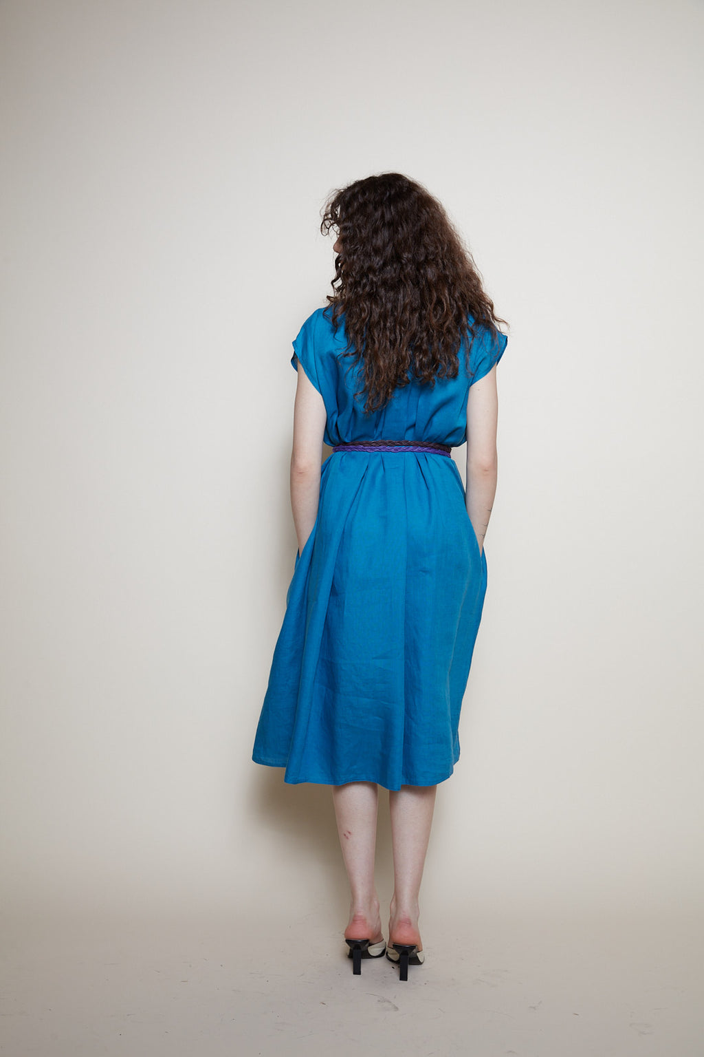 Pennyblack linen blue dress