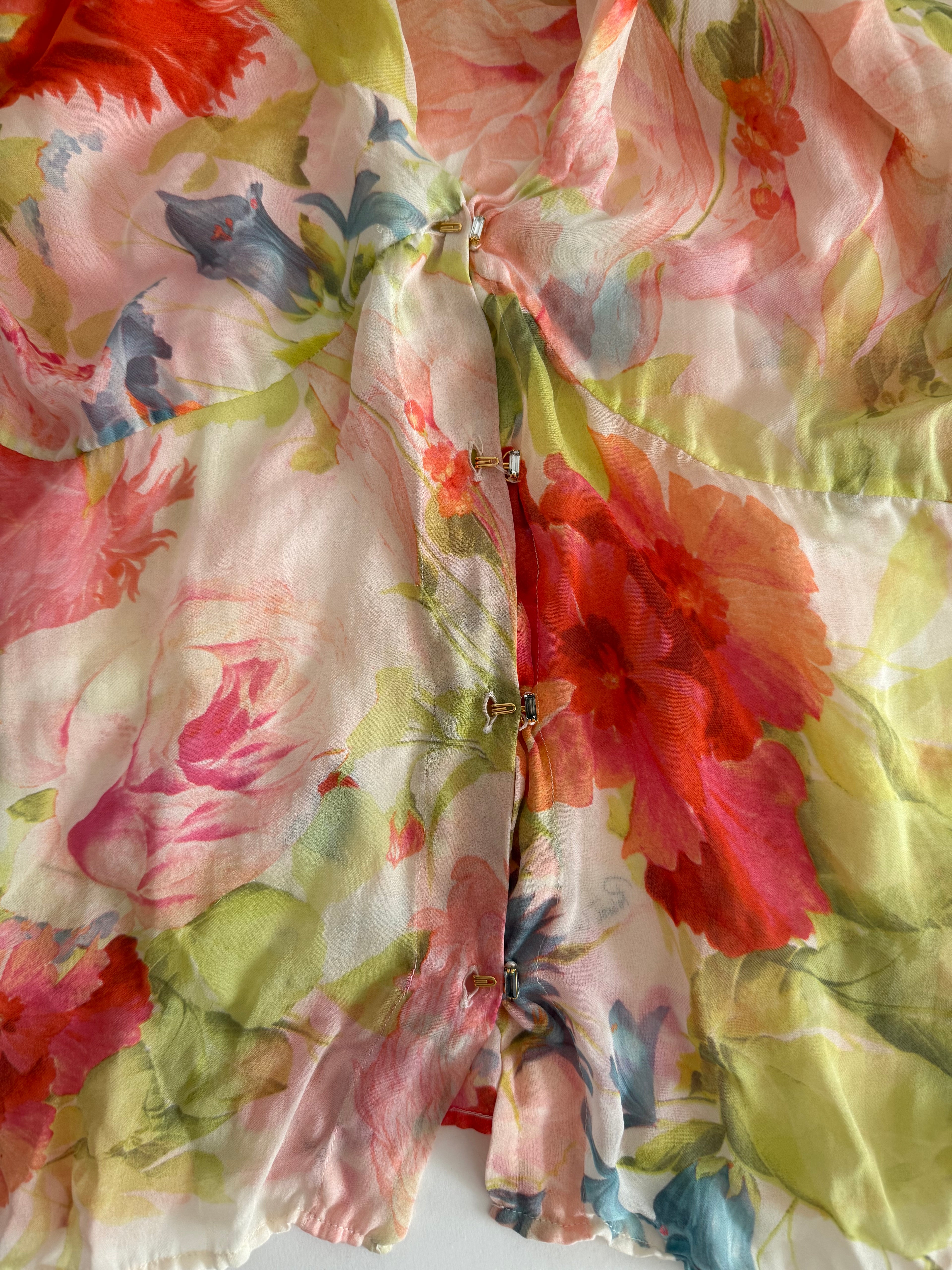 Roberto Cavalli silk shirt S/S 2000