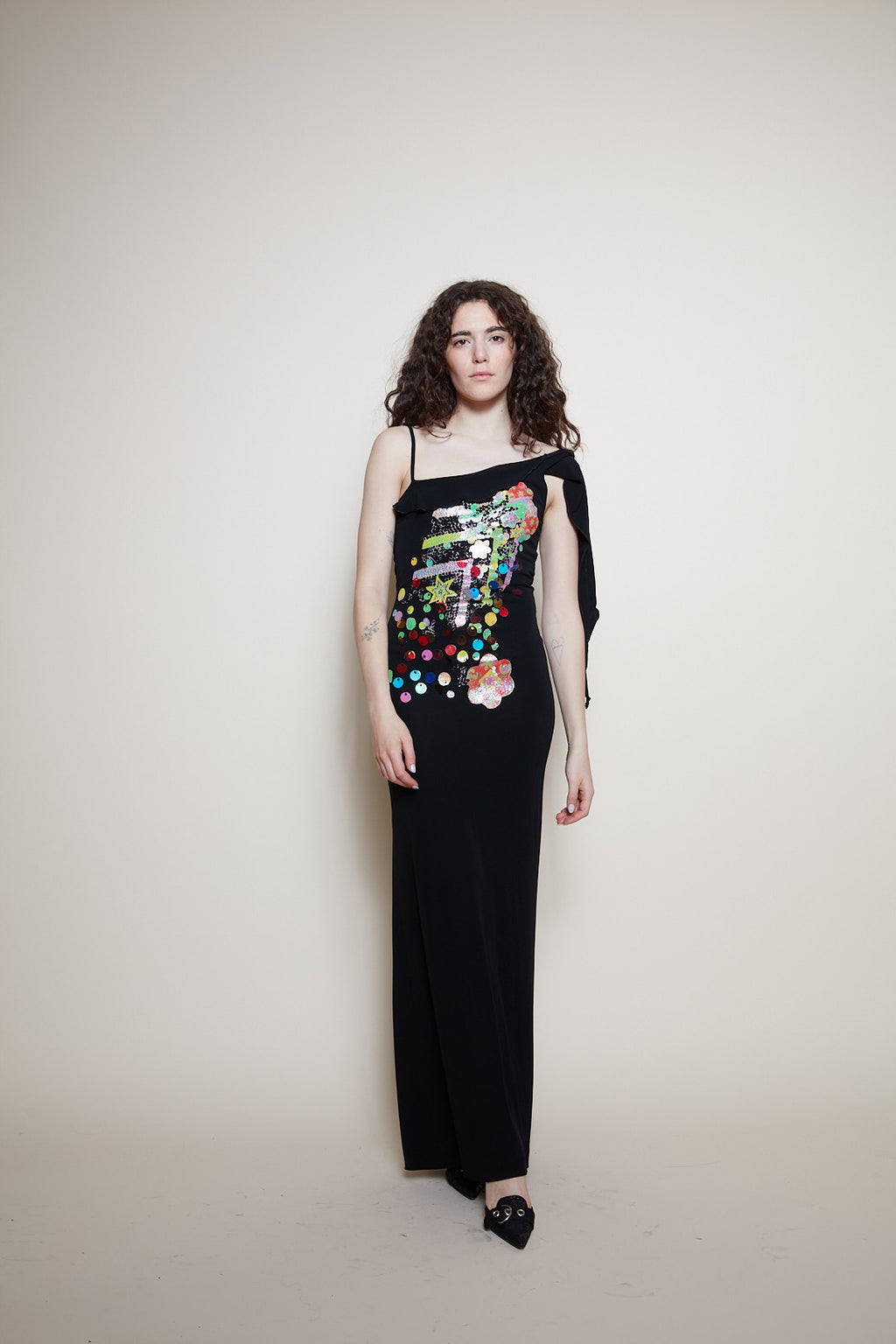 Christian Lacroix 90s long dress