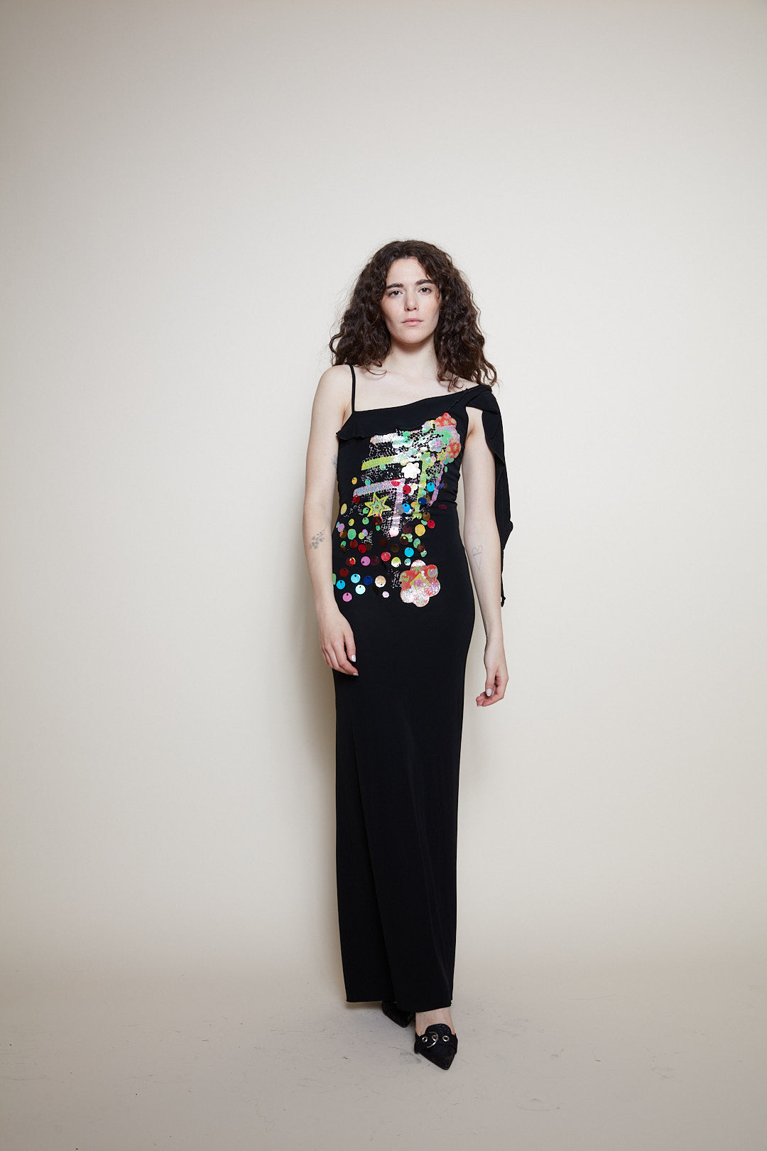 Christian Lacroix 90s long dress