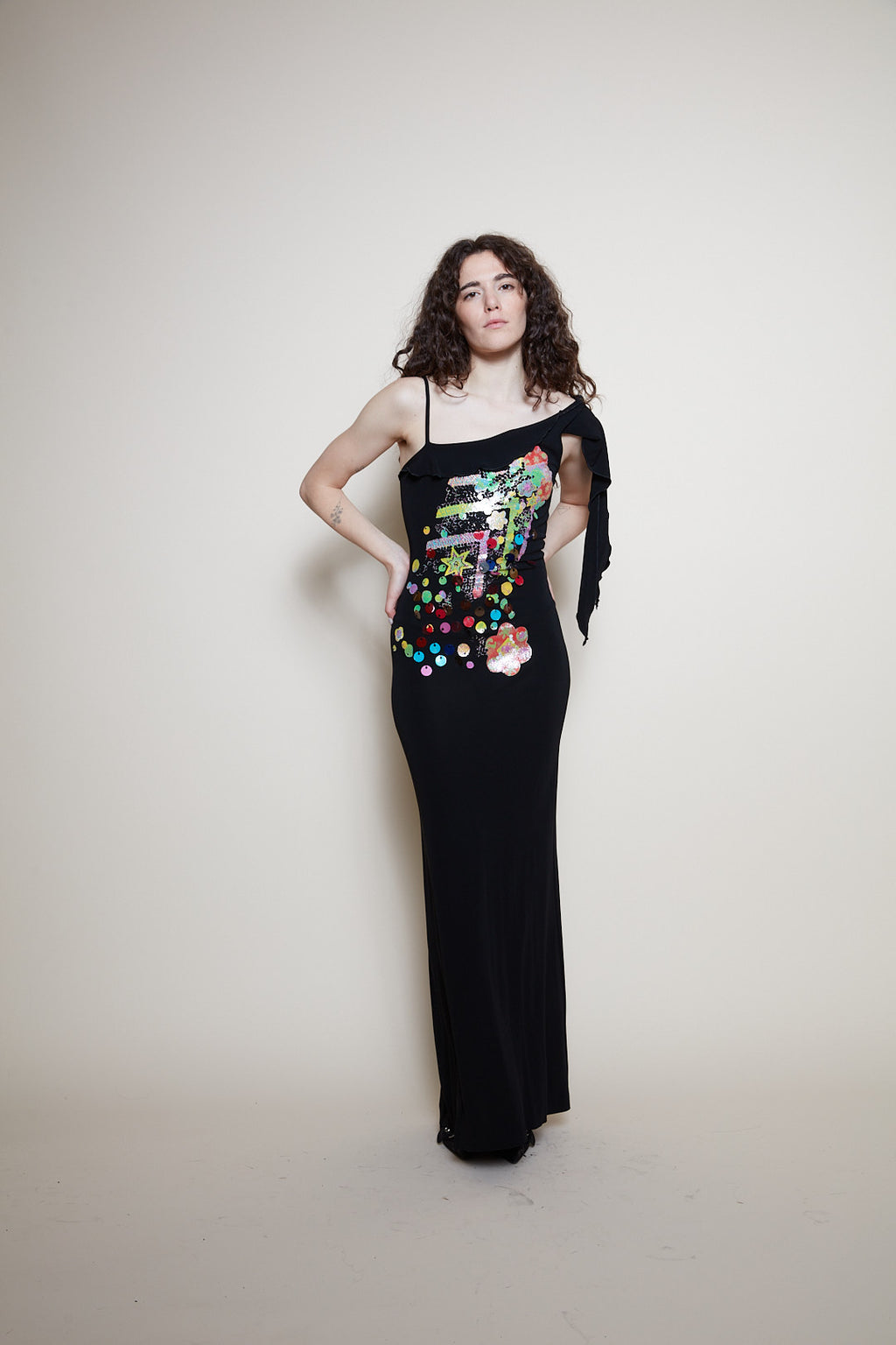 Christian Lacroix 90s long dress
