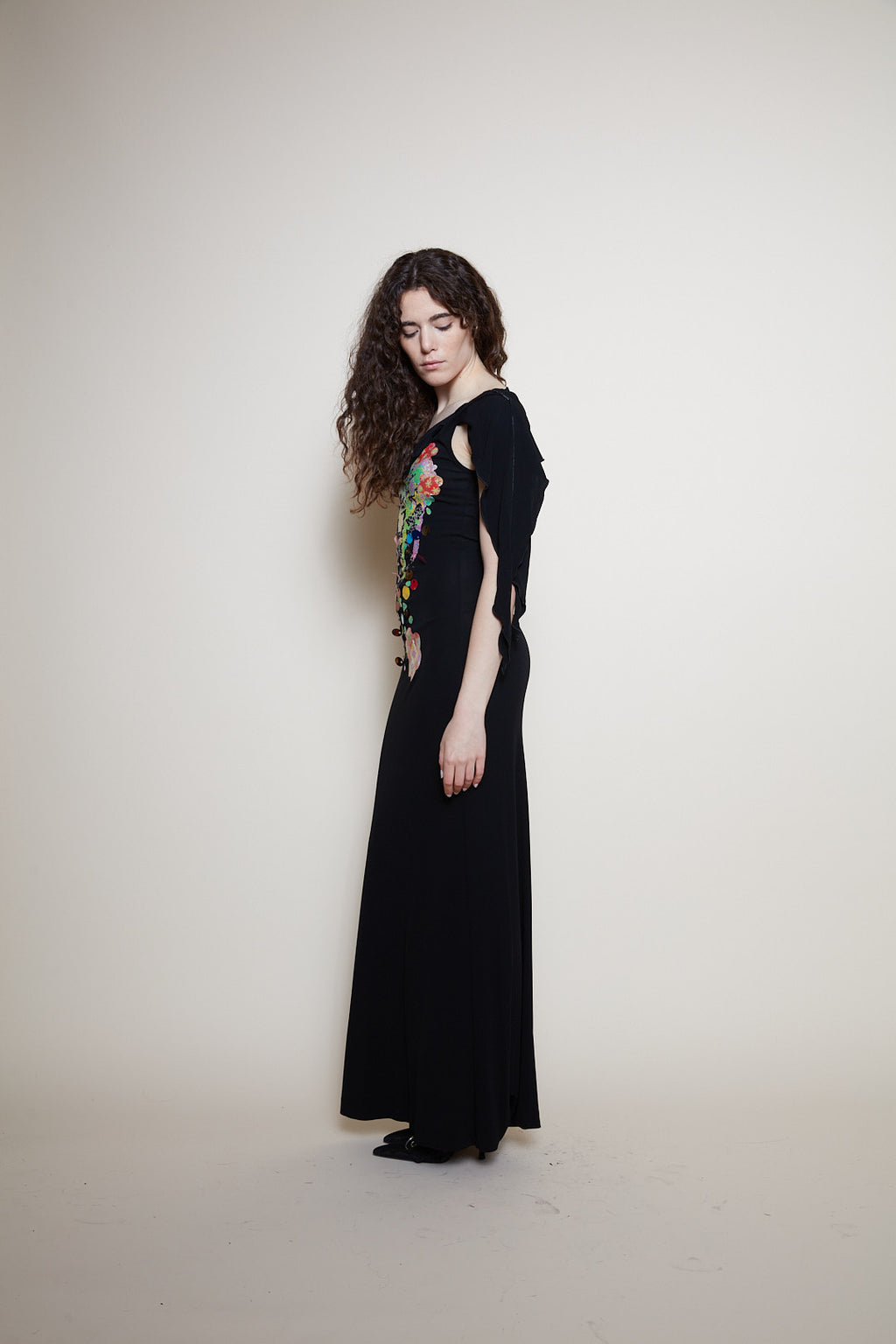 Christian Lacroix 90s long dress