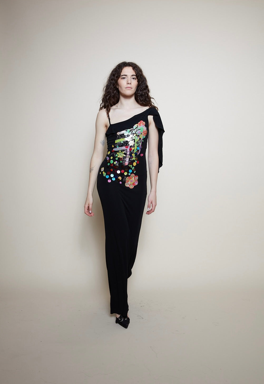 Christian Lacroix 90s long dress