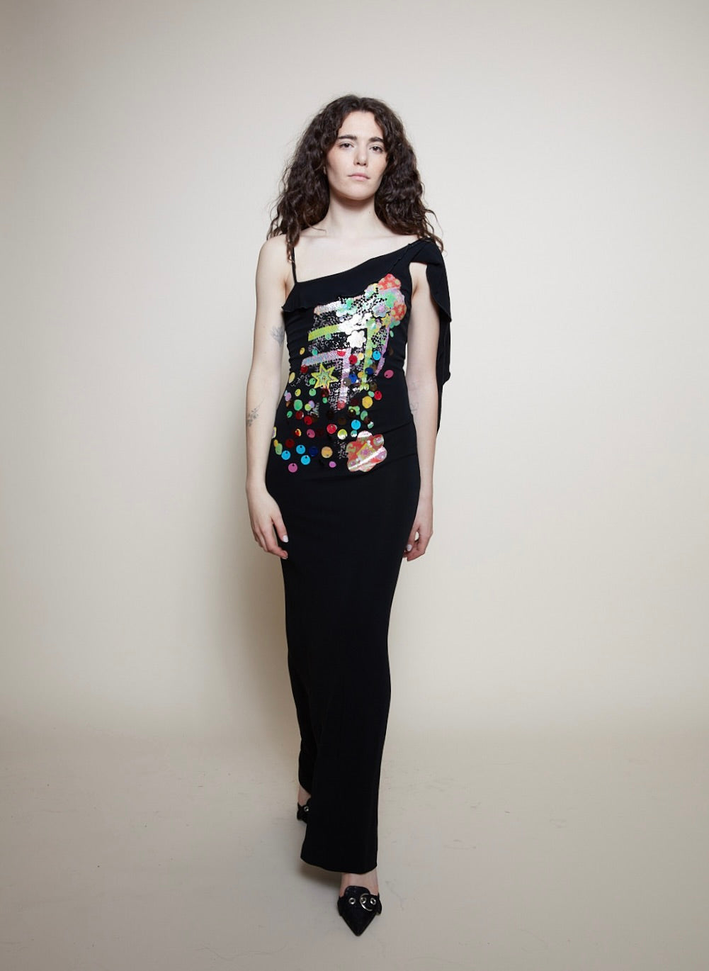 Christian Lacroix 90s long dress
