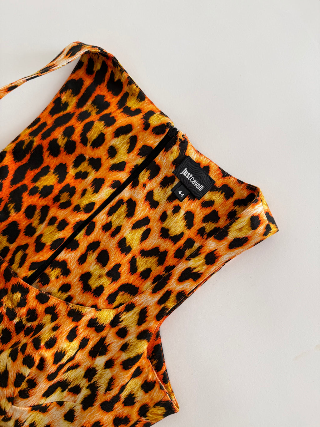 Just Cavalli animalier print 2000s dress
