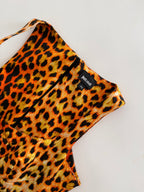 Just Cavalli animalier print 2000s dress