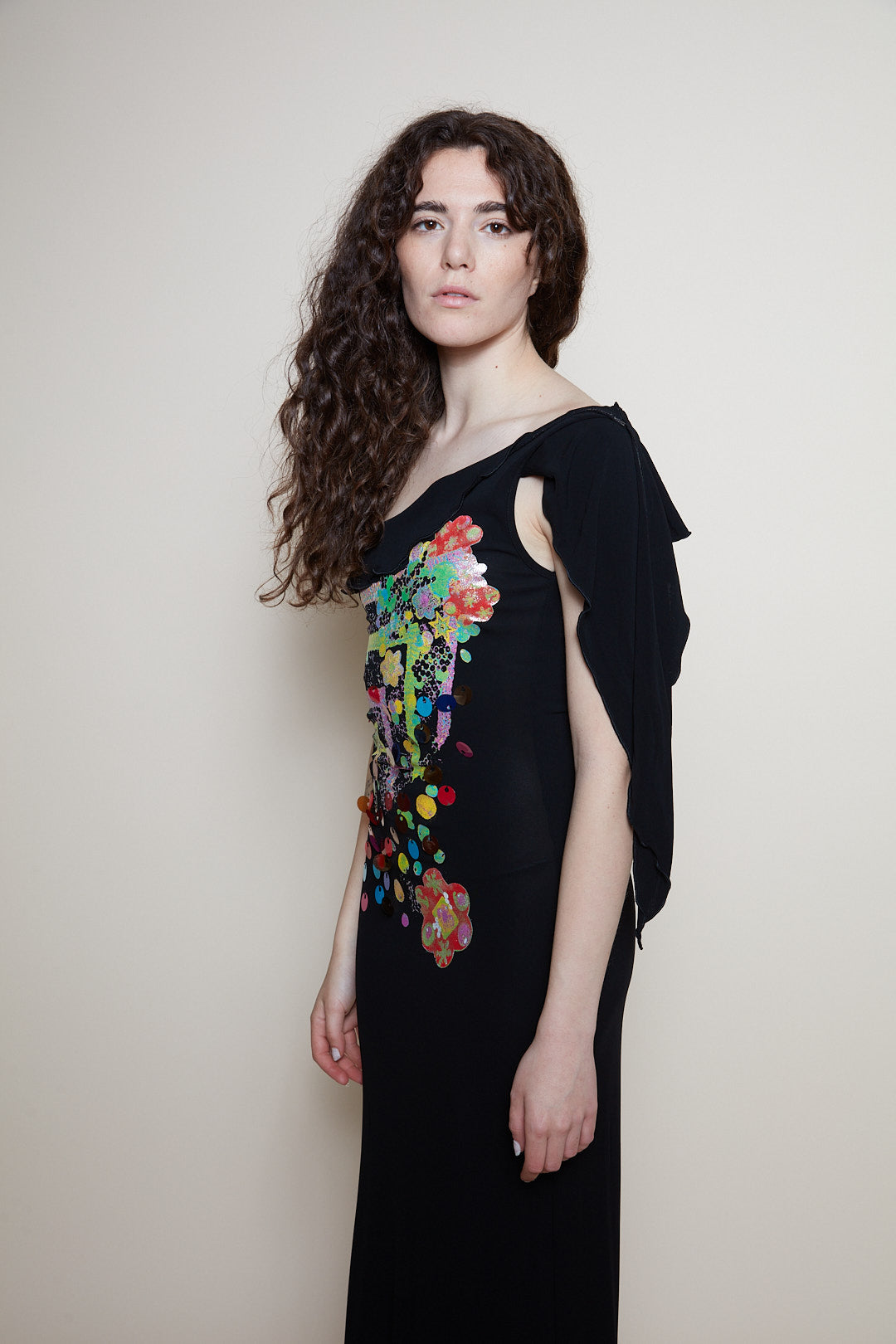 Christian Lacroix 90s long dress