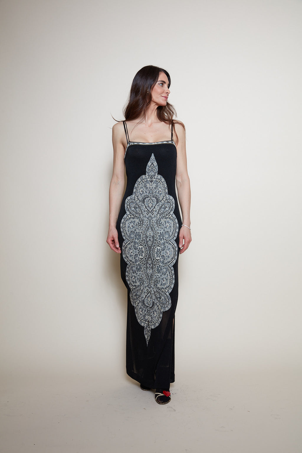 Kenzo Paris 90s long dress