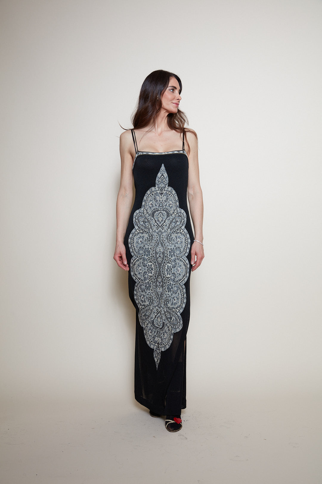 Kenzo Paris 90s long dress