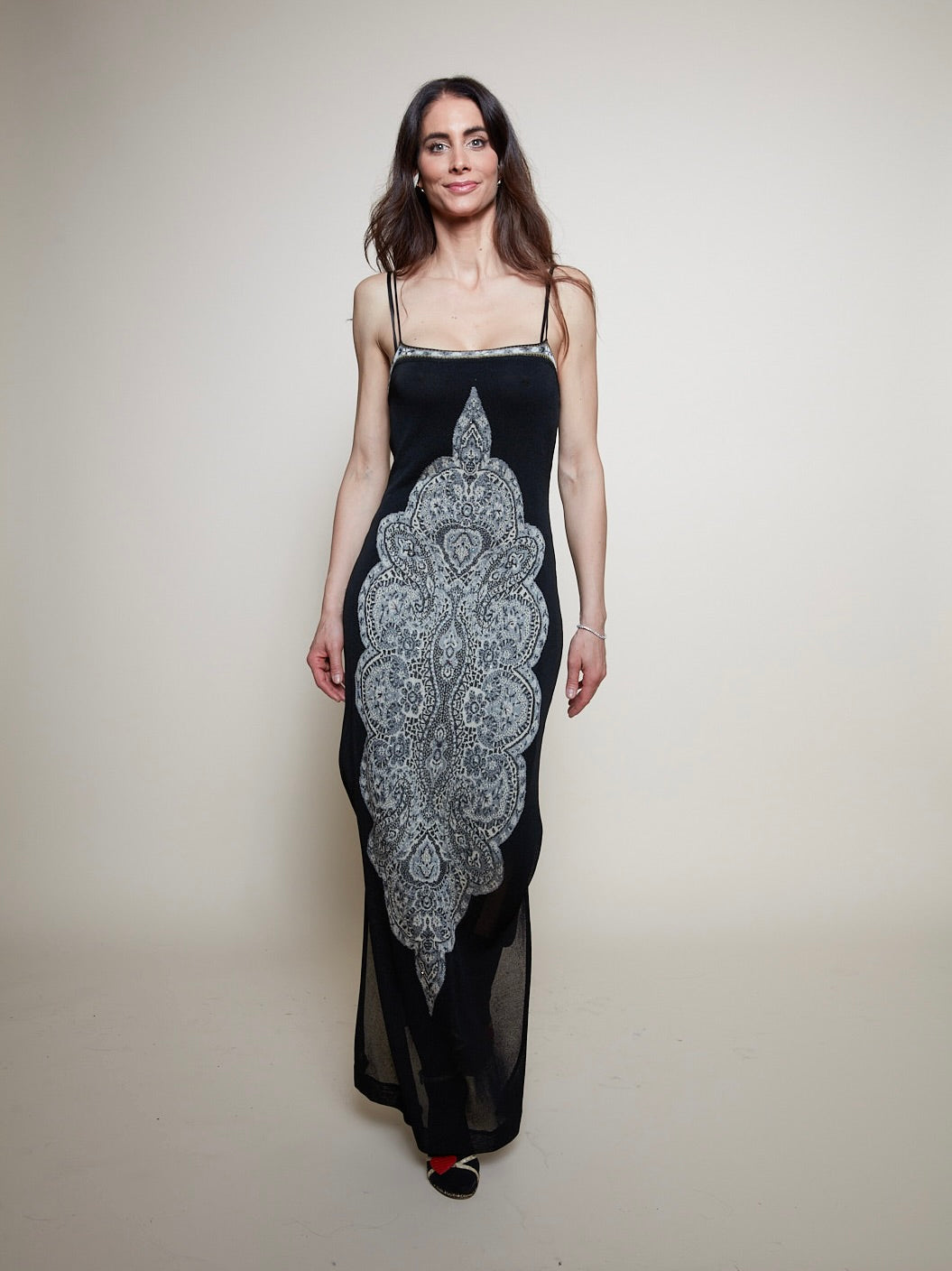 Kenzo Paris 90s long dress