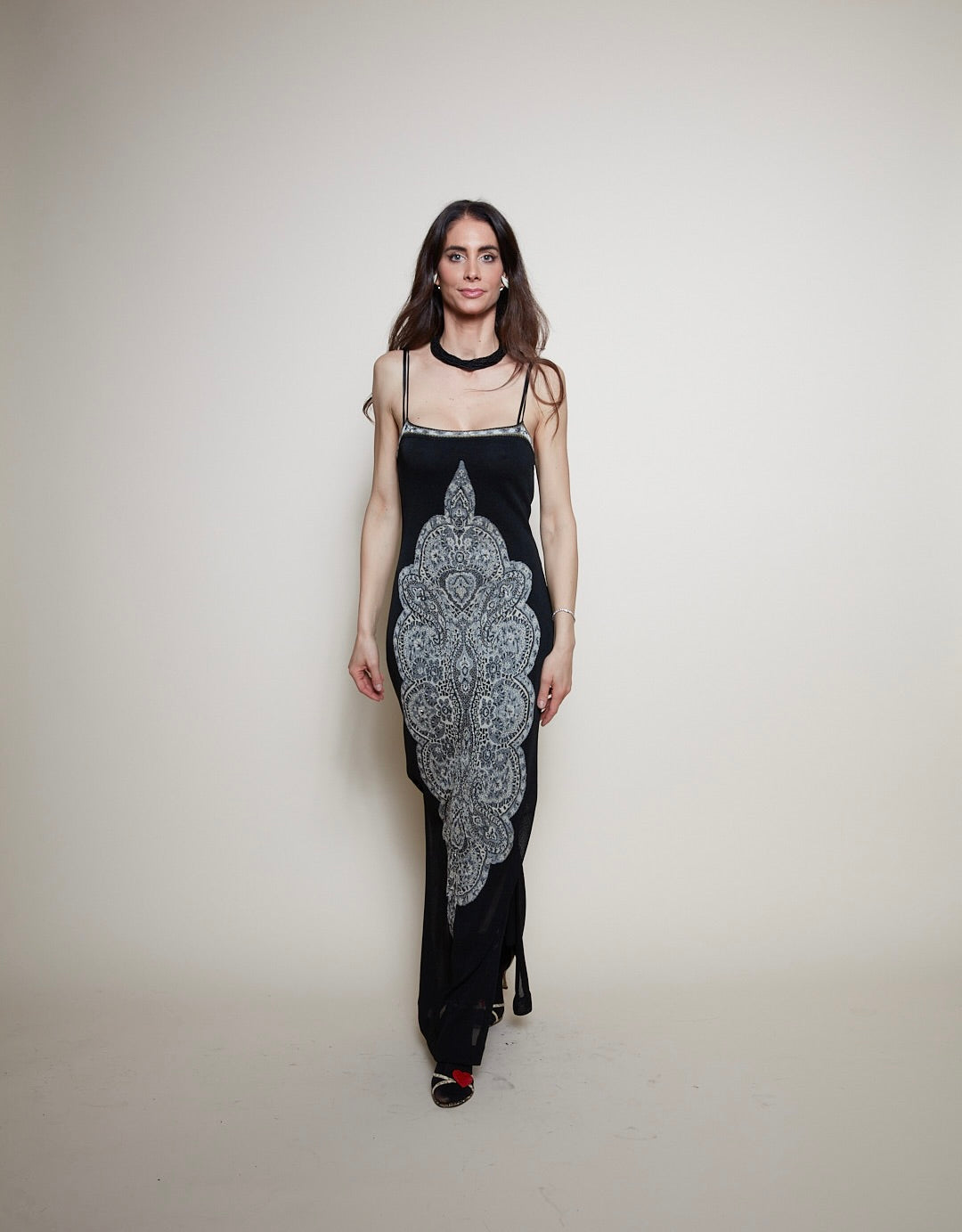 Kenzo Paris 90s long dress