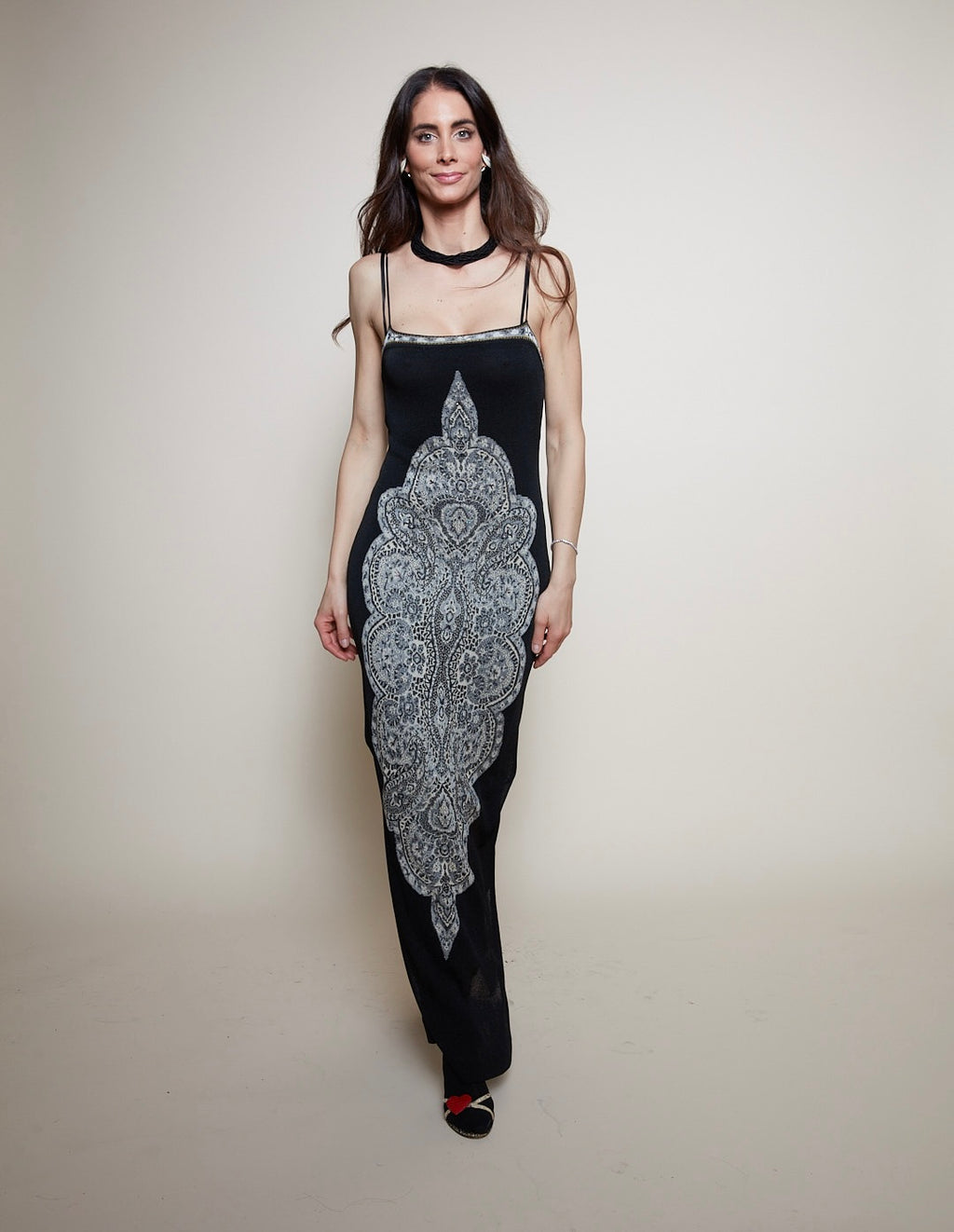 Kenzo Paris 90s long dress