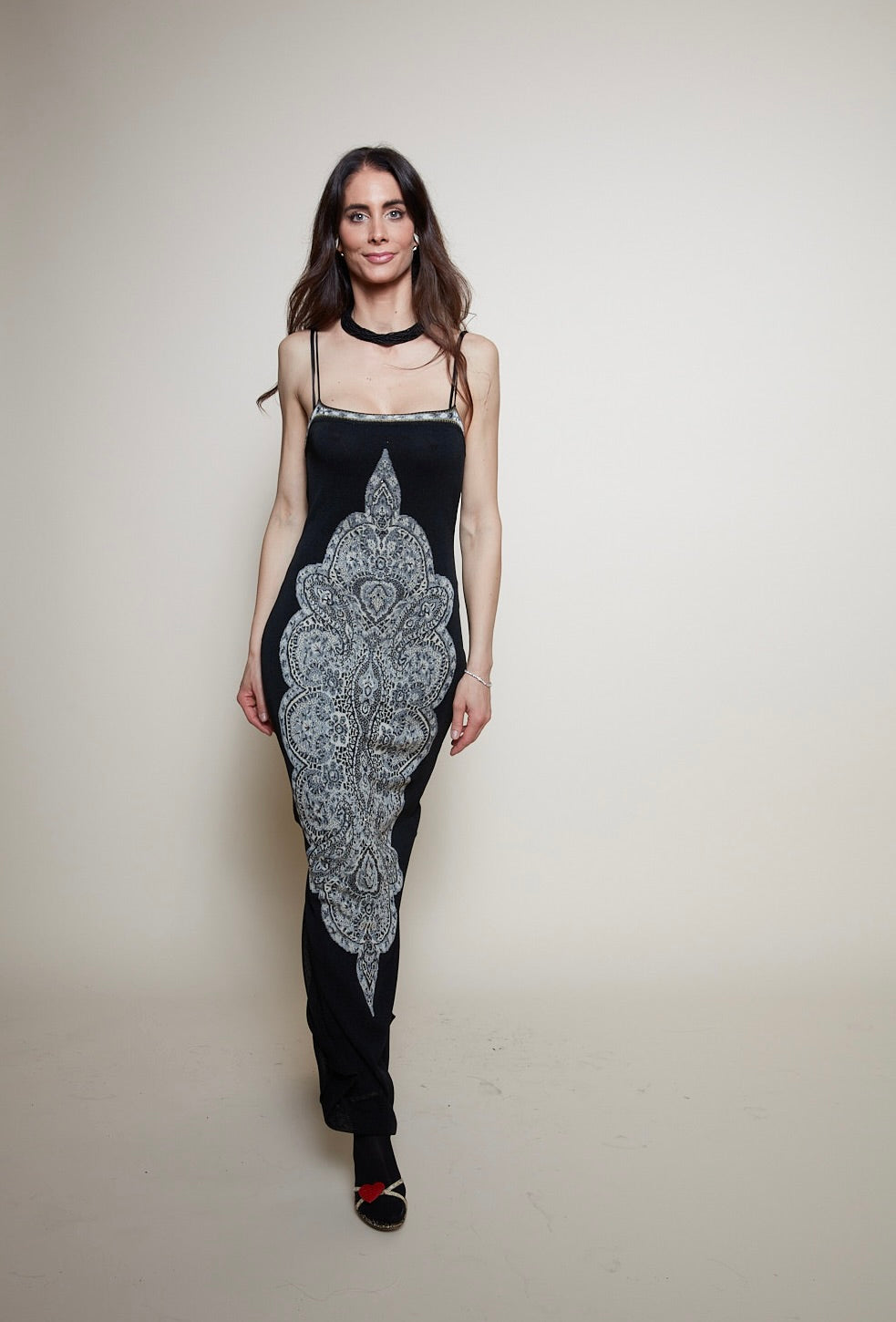 Kenzo Paris 90s long dress