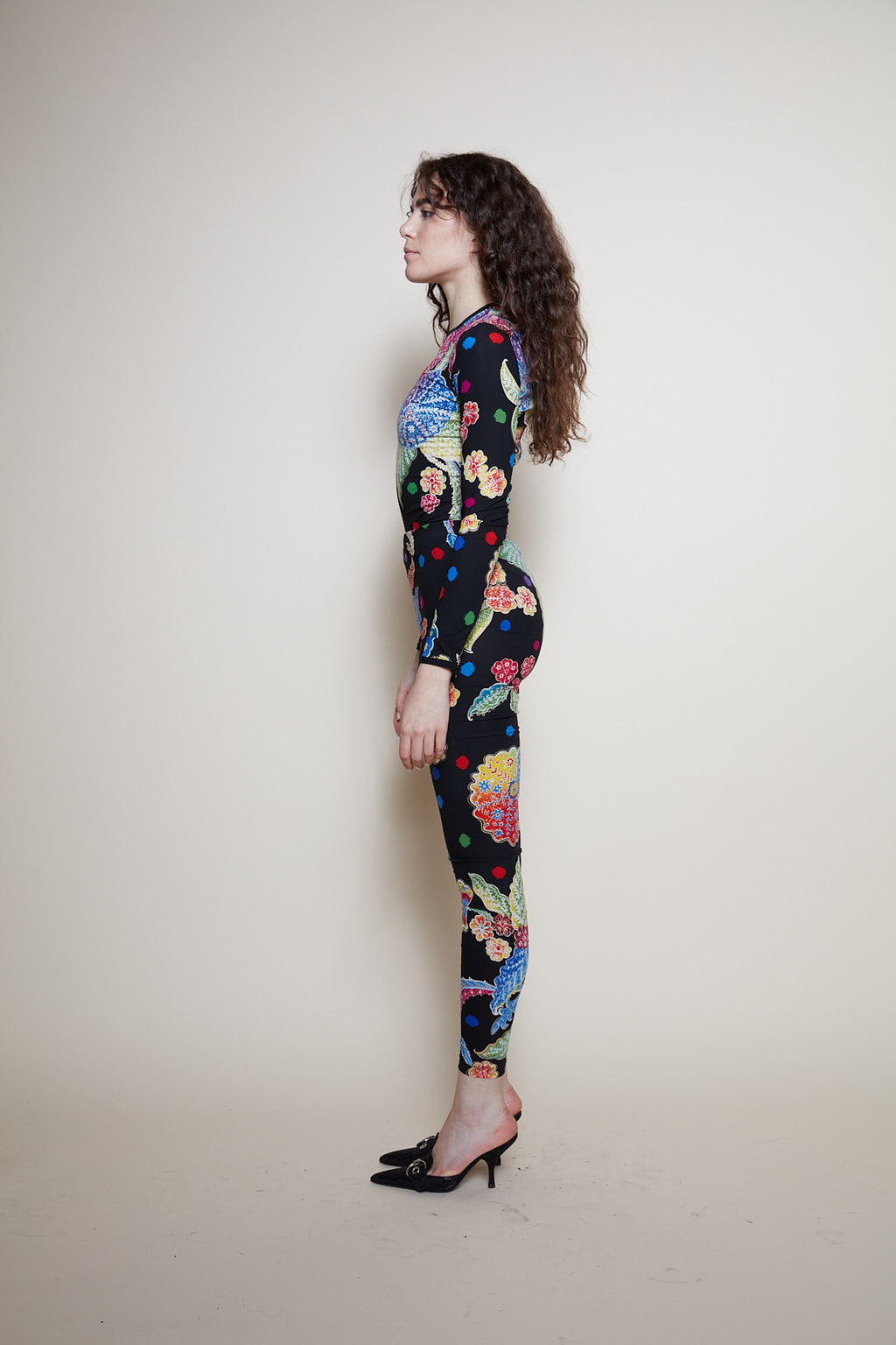 Gianni Versace F/W 1993 Runway silk set